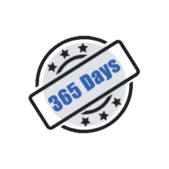 365 Days Quality Guarantee